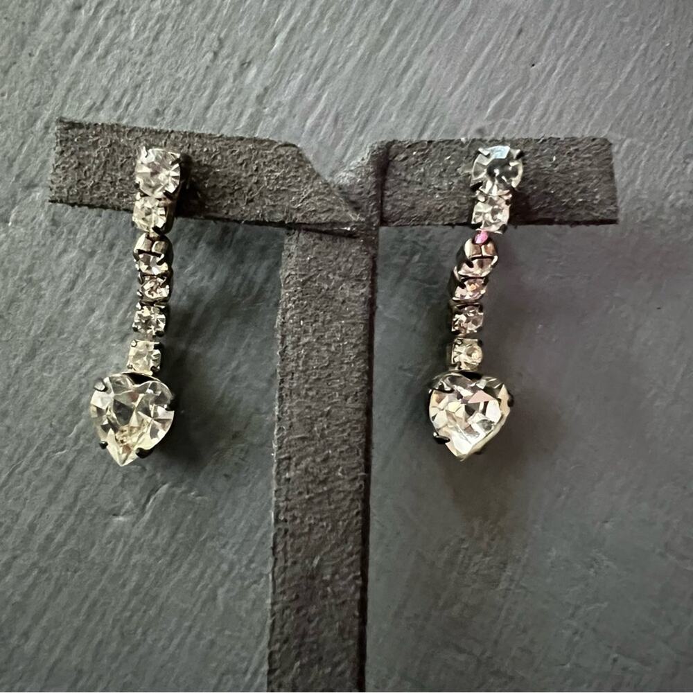 Bling Rhinestones Dangle Earrings